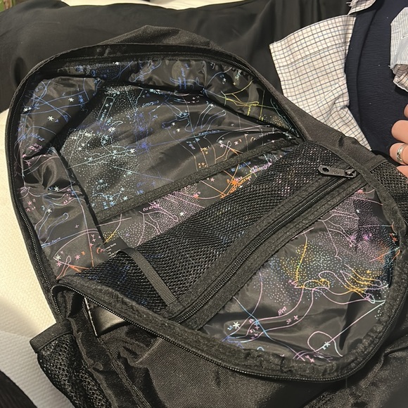 Black Robert graham backpack with constellation inserts - Picture 2 of 5